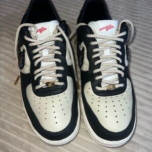 Nike Black and Cream Men's Sneakers